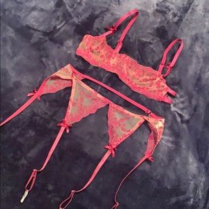 VALENTINES SPECIAL: sexy lingerie bra and garter